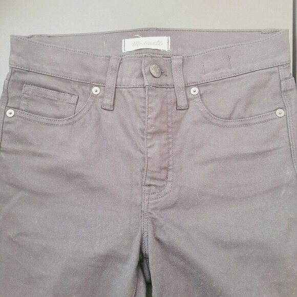 Madewell NWOT 9" High-Rise Skinny Jeans in Black Size 25 - Picture 10 of 10